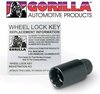 78421N Gorilla Lock Acorn Wheel Lock, OE 12 mm x 1.25, Zinc - image 4