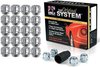 78644N System Lock, 6-Lug 14 mm x 1.50 Acorn OE, Zinc - image 2