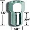 84077B SST OE-Lug, 13/16" 7/16, Chrome - image 2