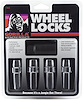 84681N Gorilla Lock Wheel Lock, SST Mag, 1/2, Chrome - image 1