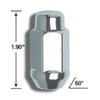 91167XLB Bulge XL-Lug Kit, 13/16" 12 mm x 1.75, Chrome - image 2