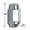 91187XLB Bulge XL-Lug Kit, 13/16" 1/2, Chrome - image 3