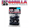 96641BDX5 Gorilla Lock Factory-Style Wheel Locks, 14 mm x 1.50, Black, Set of 5 - image 1