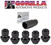 96641BDX5 Gorilla Lock Factory-Style Wheel Locks, 14 mm x 1.50, Black, Set of 5 - image 2