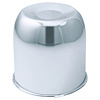 HC202A Hub Cover, 4.25" I.D., Closed-End, Chrome - image 1