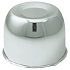 HC202STSS Hub Cover, 4.25" I.D., Closed-End, Short, Stainless Steel - image 1