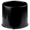 HC204STBC Hub Cover, 4.25" I.D., Open-End, Short, Black - image 1