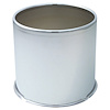 HC205 Hub Cover, 4.9" I.D., Open-End, Chrome - image 1