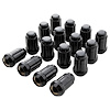 K4CS-12125BGR 4-Lug 12 mm x 1.25 Spline Wheel Installation Kit, w/ Valves, Black - image 1