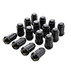 K4CS-12150BGR 4-Lug 12 mm x 1.50 Spline Wheel Installation Kit, w/ Valves, Black - image 1