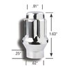 K5ESS-14150GR 5-Lug 14 mm x 1.50 ET Short Spline Truck Wheel Installation Kit, Chrome - image 2