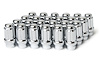 K6CES-12125GR 6-Lug 12 mm x 1.25 ET Spline Wheel Installation Kit, Chrome - image 1