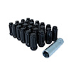 K6TS-14150BGR 6-Lug 14 mm x 1.50 Splne Truck Wheel Installation Kit, Black - image 1