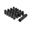 K5CSL-12150BGR 5-Lug 12 mm x 1.50 Spline Wheel Installation Kit, w/ Locks Pass, Black - image 1