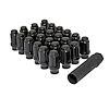 K6CES-12125BGR 6-Lug 12 mm x 1.25 ET Spline Wheel Installation Kit, Black - image 1