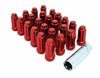 K6TS-14150RDGR 6-Lug 14 mm x 1.50 Spline Truck Wheel Installation Kit, Red - image 2