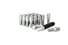 K5BS-14150X35GR 5-Lug 14 mm x 1.50 Spline Bolt Wheel Installation Kit, Chrome, 35 mm - image 1