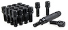 K5BS-12125X27BGR 5-Lug 12 mm x 1.25 Spline Bolt Wheel Installation Kit, Black, 27 mm - image 1