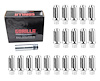 K5ES-14150GR 5-Lug 14 mm x 1.50 ET Spline Truck Wheel Installation Kit, - image 1