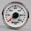 01187-03 Performance Series Boost Gauge, White - image 1