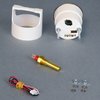 01193-93 Performance Series Oil Temperature Gauge, White, 2-1/16 in. - image 2