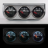 01330-01 Performance Series 3-Gauge Kit, Black - image 1
