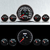 01505-01 Performance Series Direct-Fit Gauge Kit, Dodge Truck, Black - image 1
