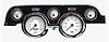 01707-03 Performance Series Direct-Fit Gauge Kit, Ford Mustang 67-68, White - image 1
