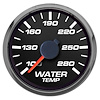 02127-01 Performance Ii Series Water Temperature Gauge, Black