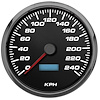 02150-01M Performance Ii Series Programmable Speedometer, Black, 4-3/8 in., 240 Kph - image 1