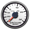 02194-03 Performance Ii Series Vacuum/Boost Gauge, White, 2-1/16 in. - image 1