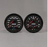 02257-01 Performance Ii Series 2-Gauge Kit, Black, 4-3/8 in. - image 1