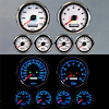 02649-93 Performance Ii Series 6-Gauge Kit, White, 3-7/16 in. - image 1