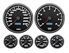02659-01M Performance Ii Series 6-Gauge Kit, Black, 4-3/8 in. - image 1
