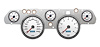 02705-03 Performance Ii Series Direct-Fit Gauge Kit, Ford Mustang 67-68, White - image 1