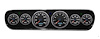 02706-01 Performance Ii Series Direct-Fit Gauge Kit, Ford Mustang 64-66, Black - image 1