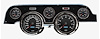 02707-01M Performance Ii Series Direct-Fit Gauge Kit, Ford Mustang 67-68, Black - image 1