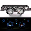 02707-03 Performance Ii Series Direct-Fit Gauge Kit, Ford Mustang 67-68, White - image 1