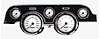 02707-03M Performance Ii Series Direct-Fit Gauge Kit, Ford Mustang 67-68, White - image 1