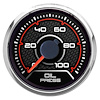 20126-01 CFR Redline Series Oil Pressure Gauge, Black - image 1