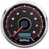 20141-01 CFR Redline Series Programmable Tachometer, Black, 3-3/8 in. - image 1