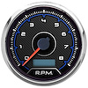 20141-05 CFR Redline Series Programmable Tachometer, Blue, 3-3/8 in. - image 1