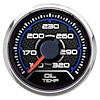 20193-05 CFR Redline Series Oil Temperature Gauge, Blue, 2-1/16 in.
