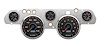 20705-01 CFR Redline Series Direct-Fit Gauge Kit, Ford Mustang 67-68, Black - image 1