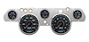 20705-05 CFR Redline Series Direct-Fit Gauge Kit, Ford Mustang 67-68, Blue - image 1