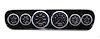 20706-05M CFR Blueline Series Direct-Fit Gauge Kit, Ford Mustang 64-66, Blue - image 1
