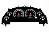 26101-01 Performance Ii Series Gauge Kit, Ford Mustang Overlay 99-04, Black - image 1