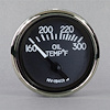 40193-91 1940 Series Oil Temperature Gauge, Black, 2-1/16 in. - image 1