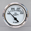 40193-93 1940 Series Oil Temperature Gauge, White, 2-1/16 in. - image 1