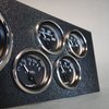 40649-91 1940 Series 6-Gauge Kit, Black, 3-7/16 in. - image 3